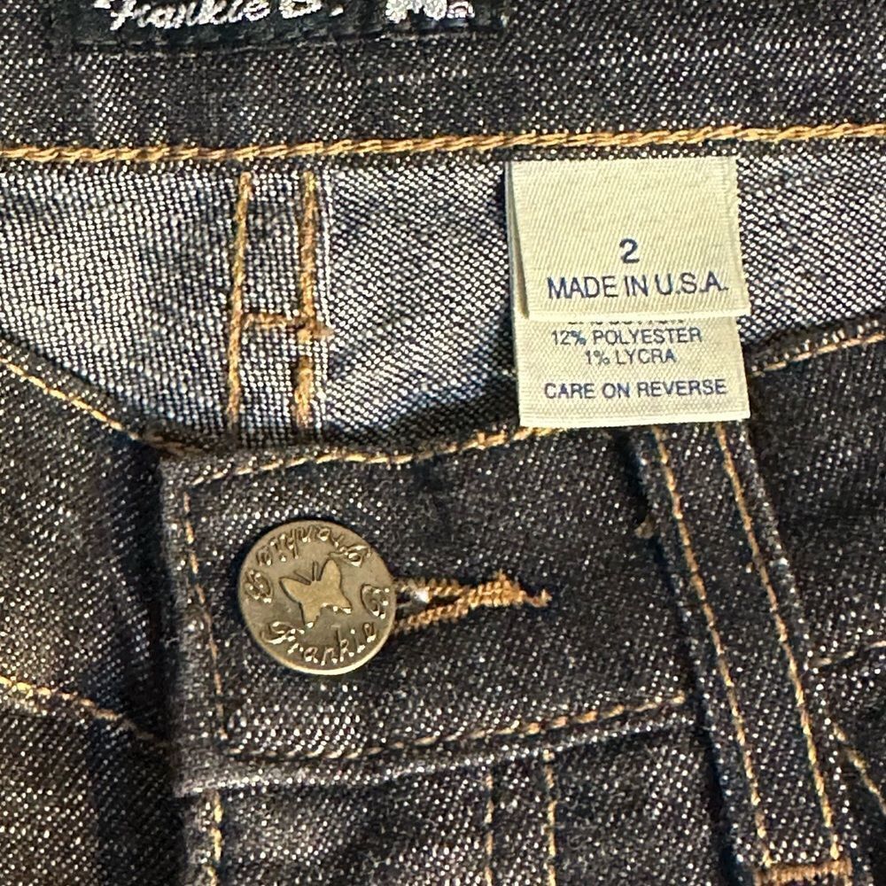 Frankie B Black Jeans Size 2, Inseam: 34 inches Bootcut - Picture 10 of 13